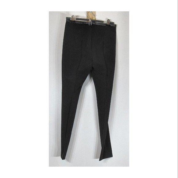 Alexander Wang Leather-Accented Skinny Pants. Black, Women's Size 4 - Picture 2 of 2